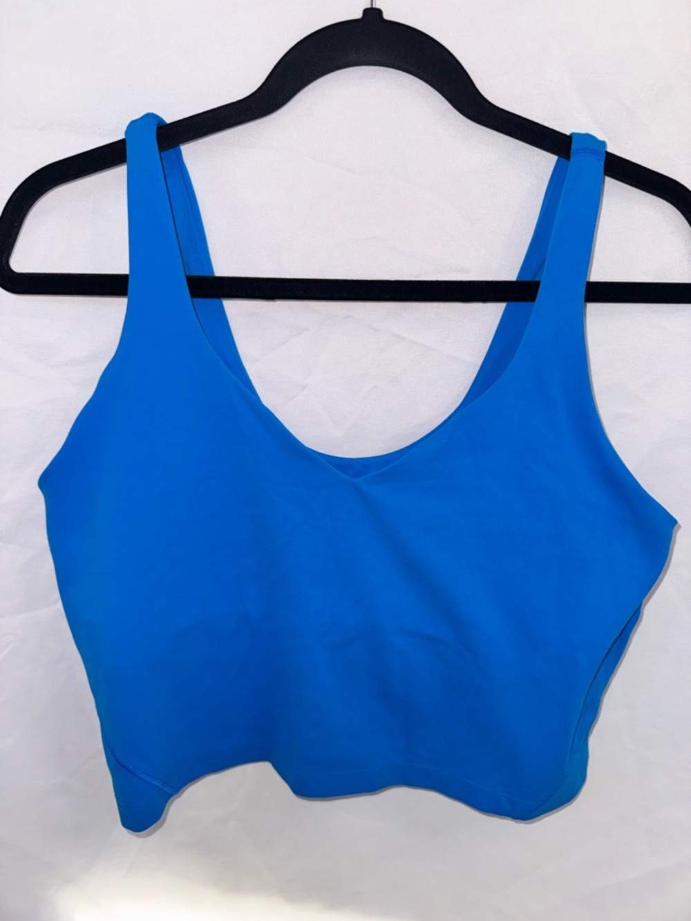 lululemon athletica align tank top poolside blue in size 12